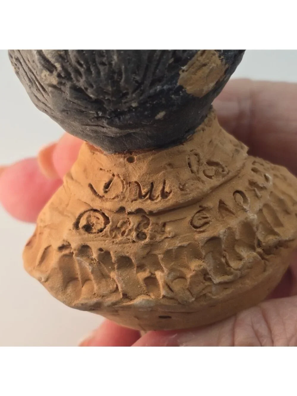 Vtg G.A.O. 10138 Mountain Man Bottle Stopper Resin Mountaineer Frontiersman